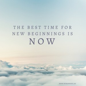 life coach over een nieuw begin