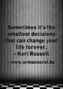 Beslissen of decision making heeft een grote impact volgens mental coach wim