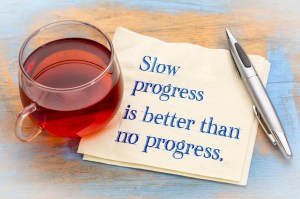 Vooruitgang levert motivatie op